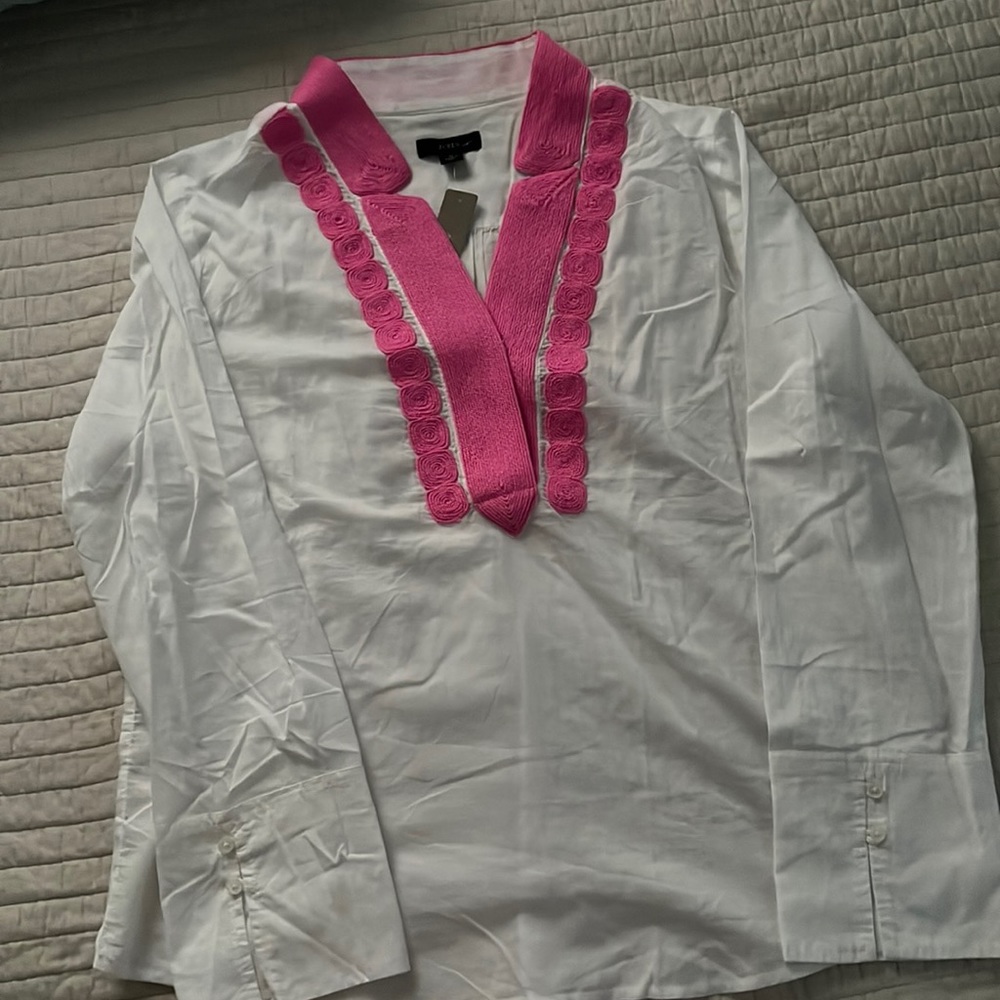 Cotton Shirt w Embroidery